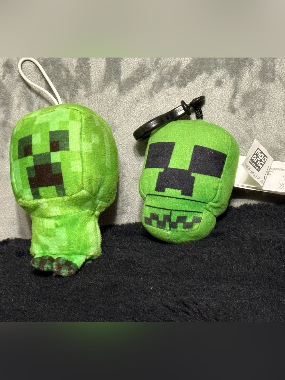 Minecraft Creeper Plush Keychain 2pc Bundle Hallmark 2025